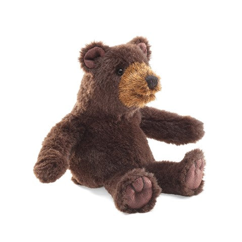 Mini Brown Bear Finger Puppet