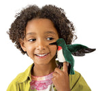 Mini Hummingbird Finger Puppet / Colibri