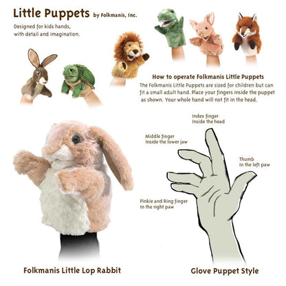 Little Lop Rabbit Puppet / Petit Lapin