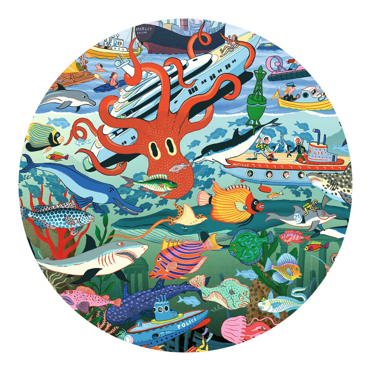 Observation Puzzle / Secrets of the Sea