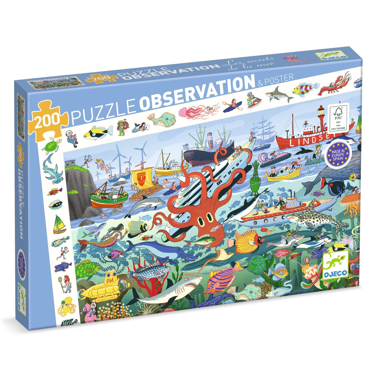 Observation Puzzle / Secrets of the Sea