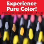 Black Edition Colour Pencils - 12ct Tin