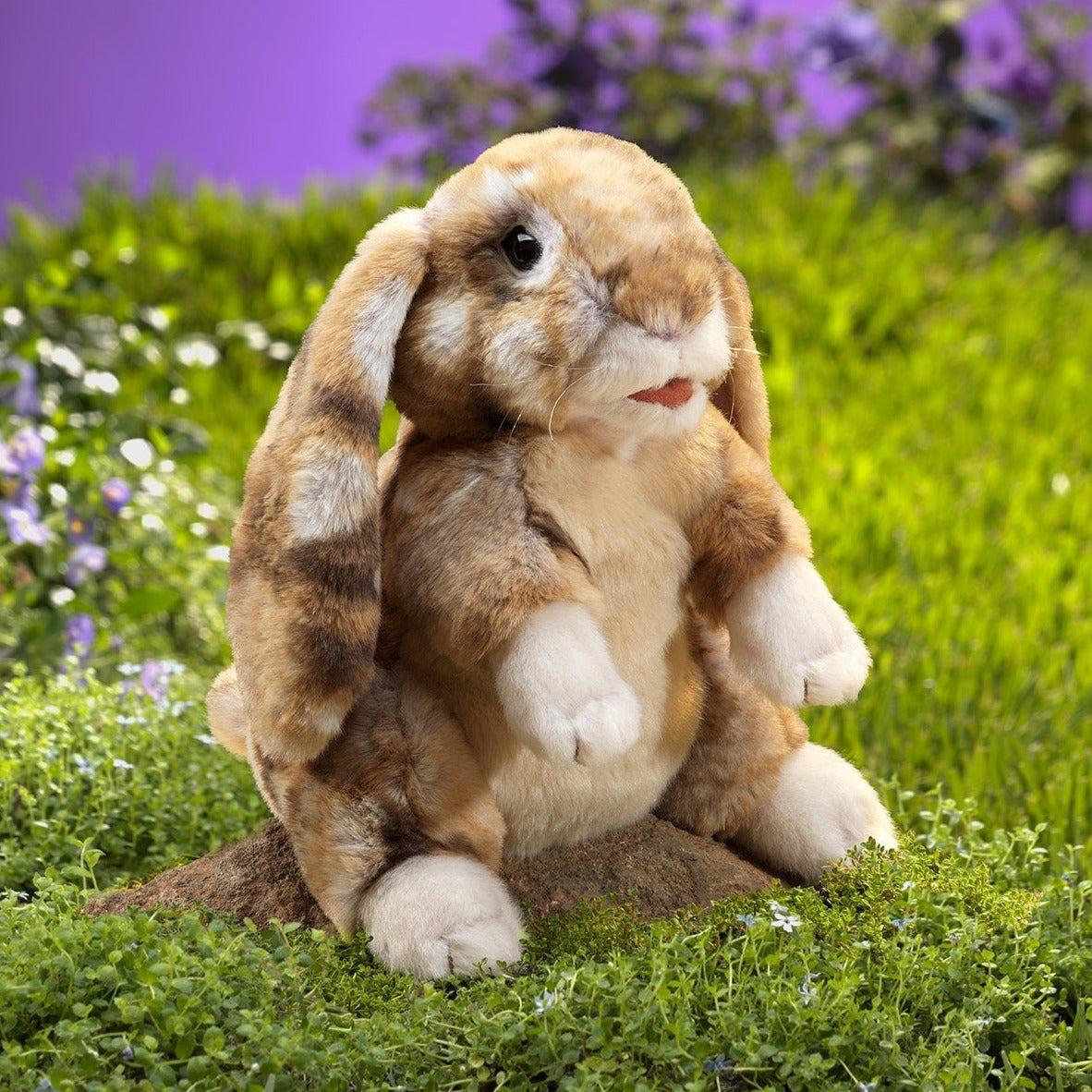 Silky Bunny Rabbit Puppet