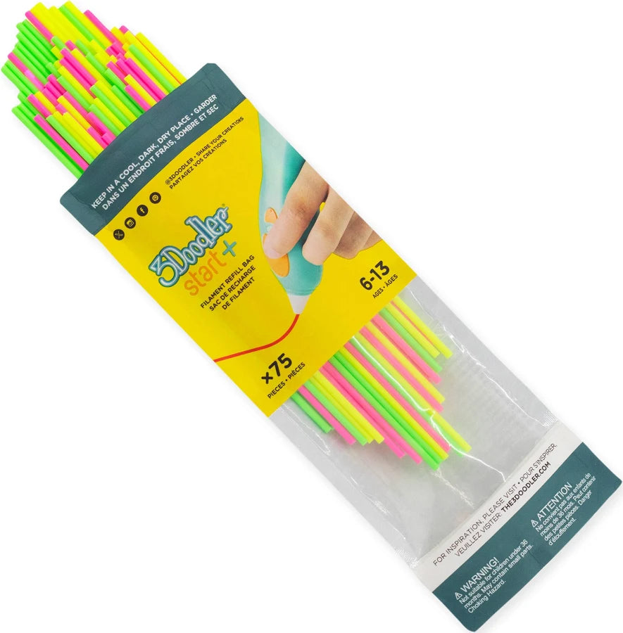 3Doodler Start+ Mixed Blister - Neon Glow
