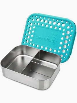 Lunchbots Medium Trio Bento Box Stainless Steel