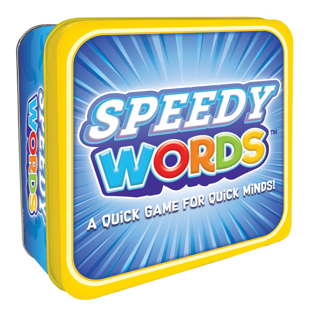 Speedy Words Tin Box – Quick Word Game