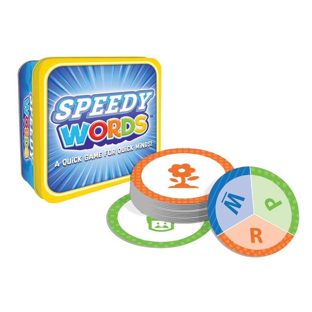 Speedy Words Tin Box – Quick Word Game