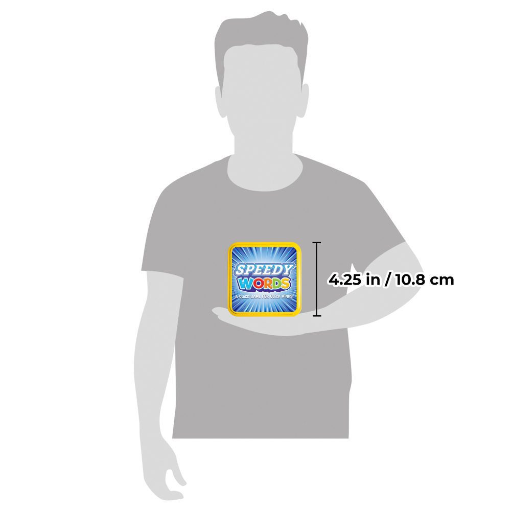 Speedy Words Tin Box – Quick Word Game