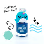 Suyon Nail Polish & Sock Gift Set - Dark Blue/Narwhal