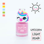 Suyon Nail Polish & Sock Gift Set - Light Pink/Unicorn