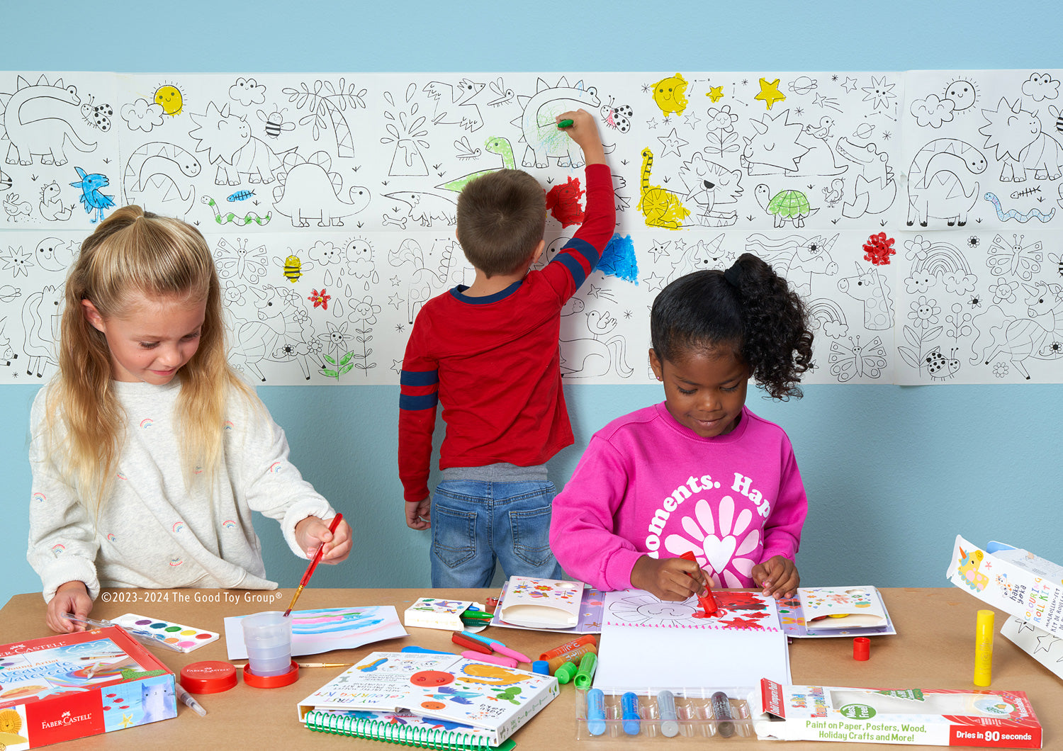 Haku Yoka Colouring Roll Kit