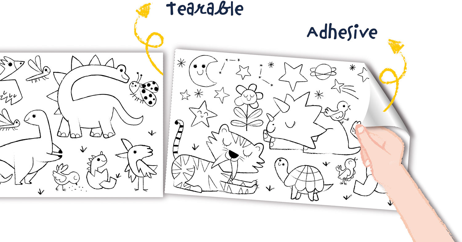 Haku Yoka Colouring Roll Kit