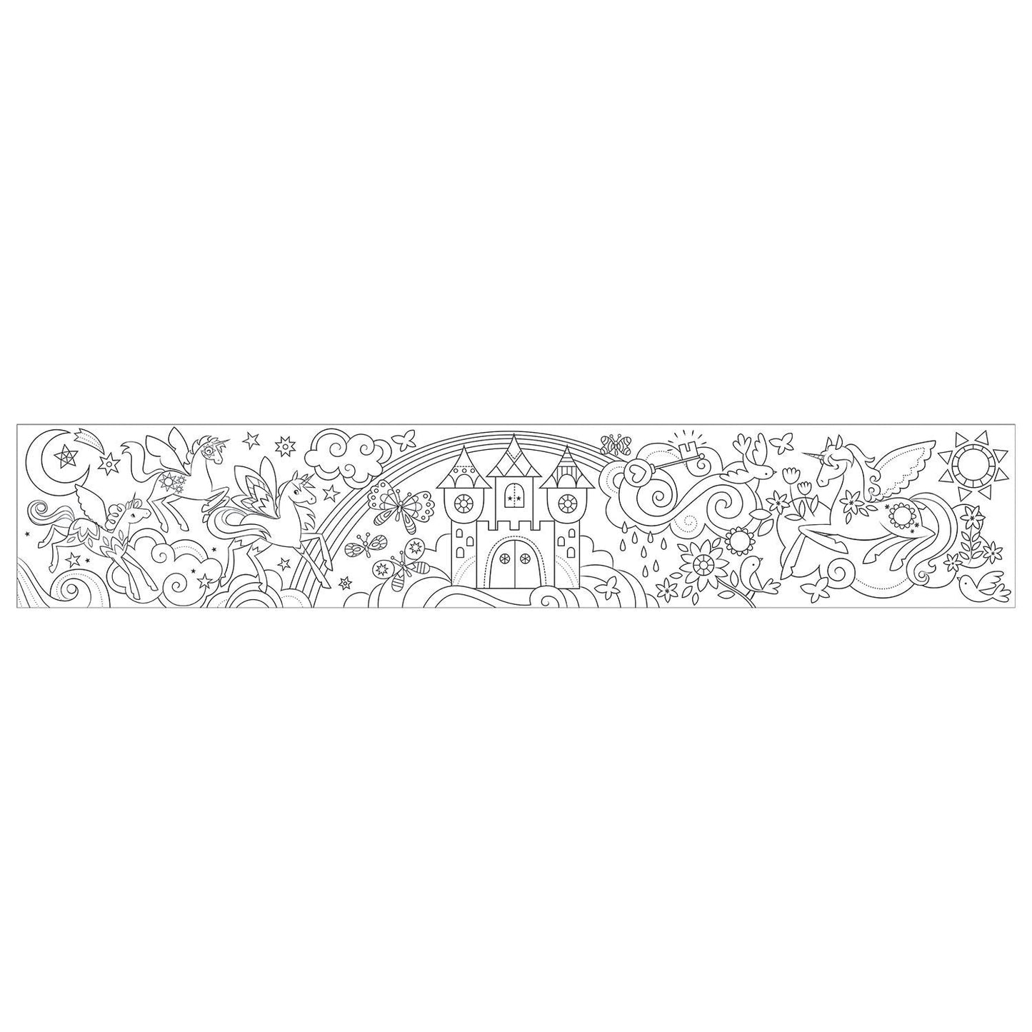 Unicorn Magic Mini Coloring Roll