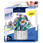 Pop Up Colouring Pansy
