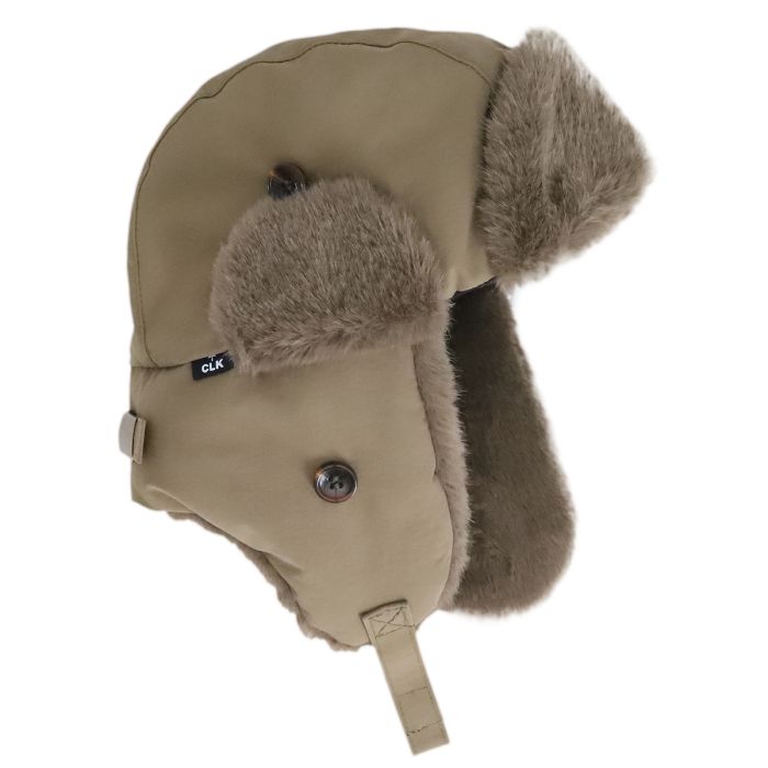 Aviator Faux Fur Hat Olive