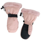 Faux Fur Cuff Mitt CLK Mitten Rose