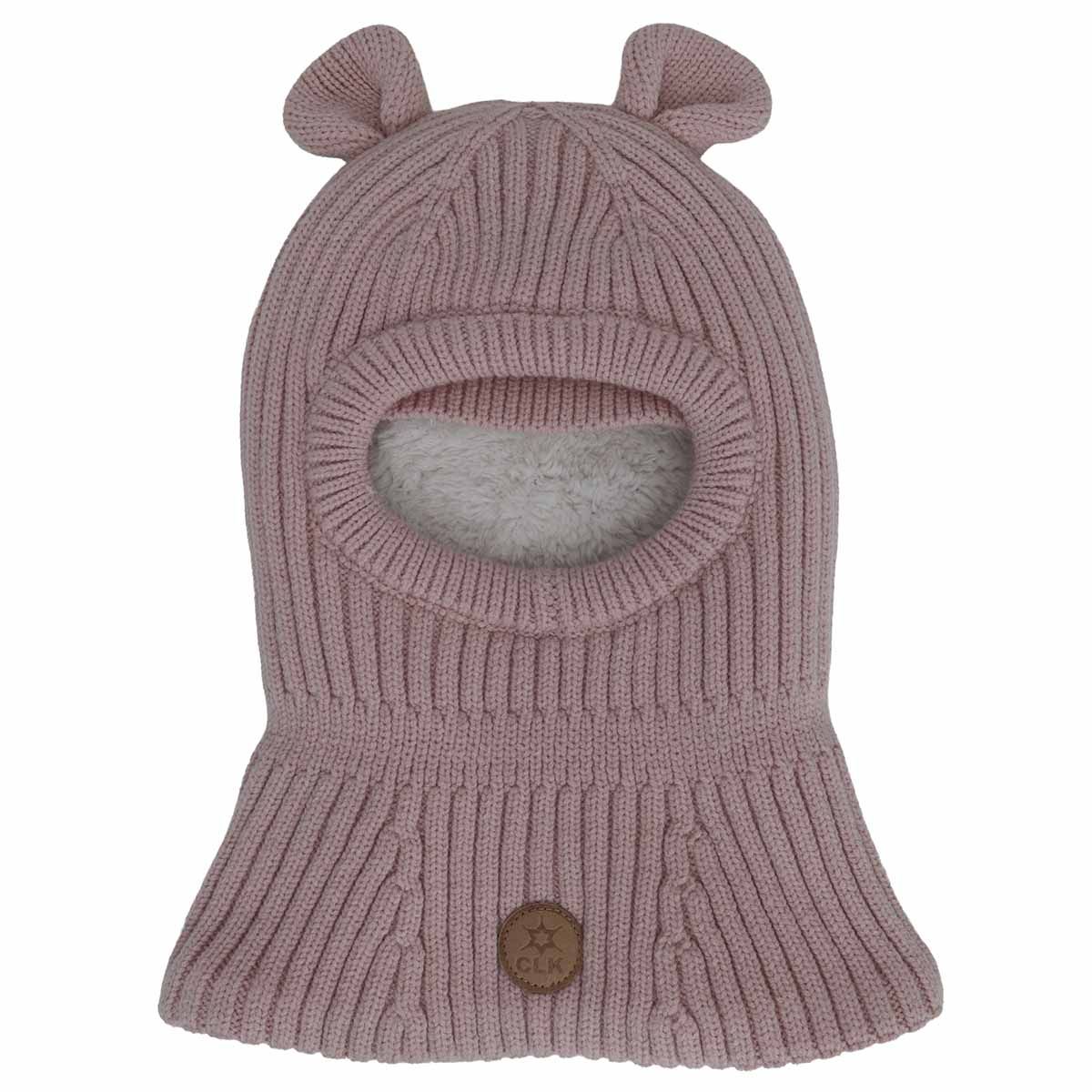 Knit Bear Balaclava Lotus