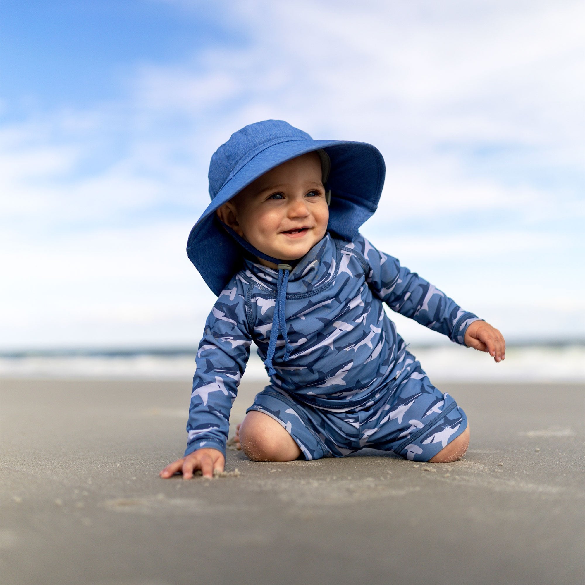 Blue | Aqua-Dry Adventure Hat