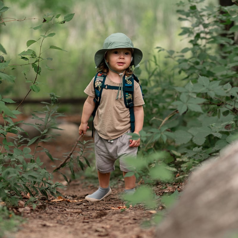 Juniper Green | Cotton Floppy Hat