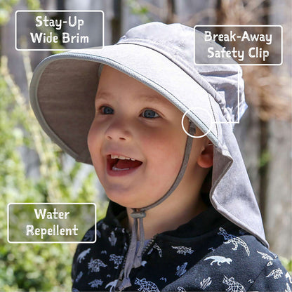 Blue | Aqua-Dry Adventure Hat