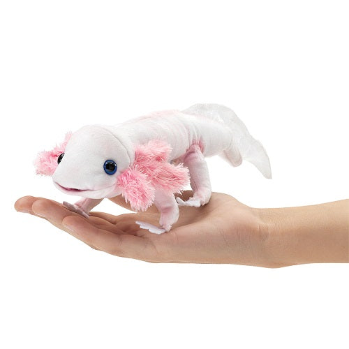 Axolotl WHITE Puppet
