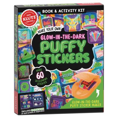 Glow in the Dark Puffy Stickers