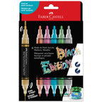 Shake & Paint Markers - Metallic, 6ct