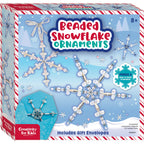 Holiday Beaded Snowflake Ornaments