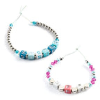Alphabet Beads / Silver