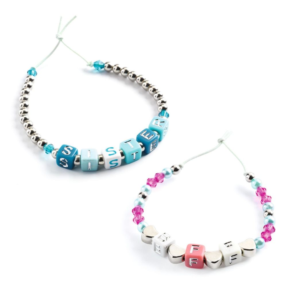 Alphabet Beads / Silver