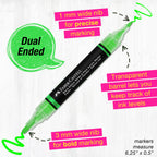 Shake & Paint Markers - Neon, 4ct