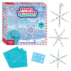 Holiday Beaded Snowflake Ornaments